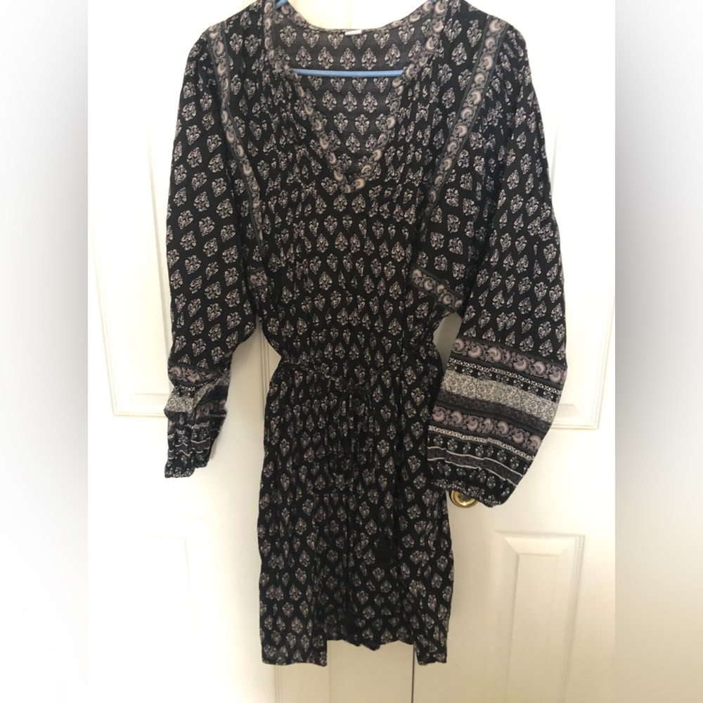 Old Navy Black and White Swing Dress; size L; Brand new